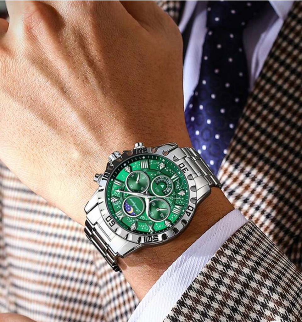 Green poedagar 973 watch