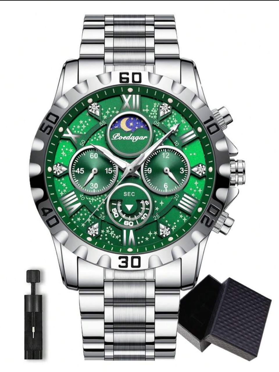 Green poedagar 973 watch