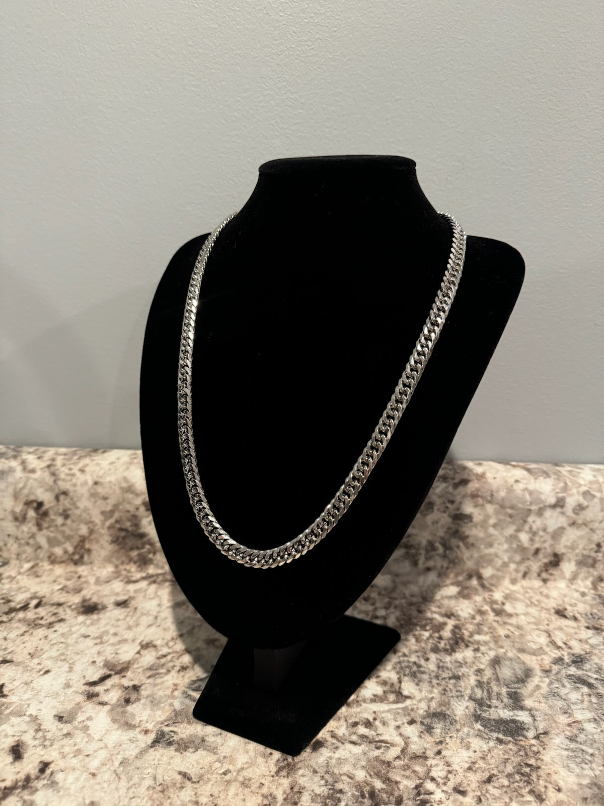 8mm Cuban link chain