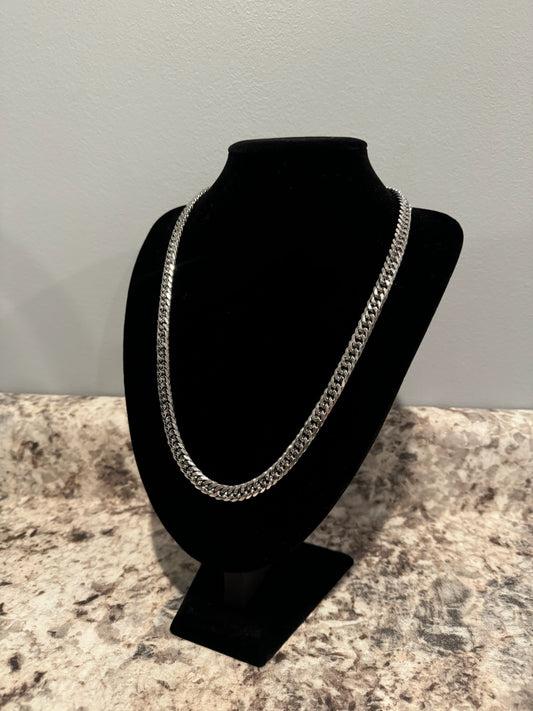 8mm Cuban link chain