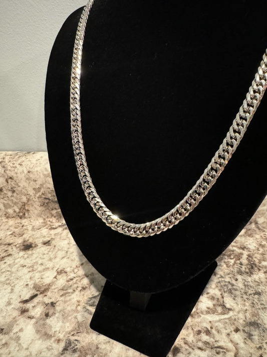 8mm Cuban link chain